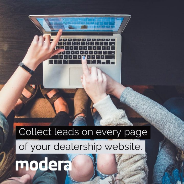 collect leads from dealership website
