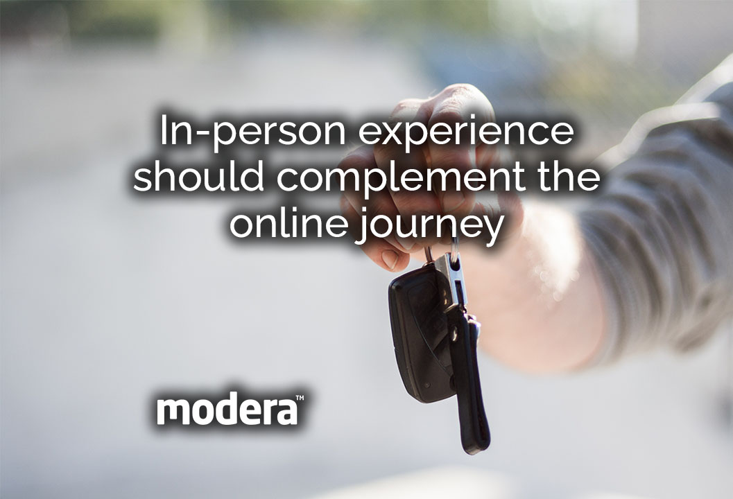in person experience should complement the online journey in person experience should complement the online journey