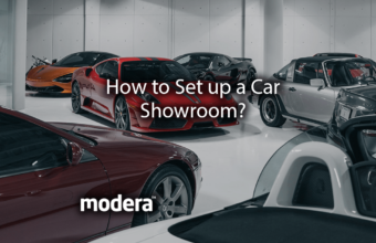 how to set up car showroom